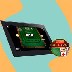 High limit baccara